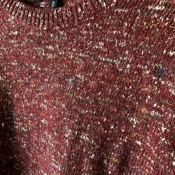 Rag & Bone Sweater Theon Crewneck Classic Fit Pullover Speckled  Wool NWT - Picture 7 of 13